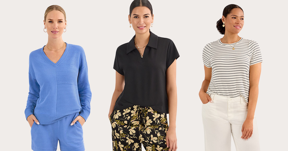 Women's Tanks & Tees - Women's T-shirts, Tanks, Button-Ups