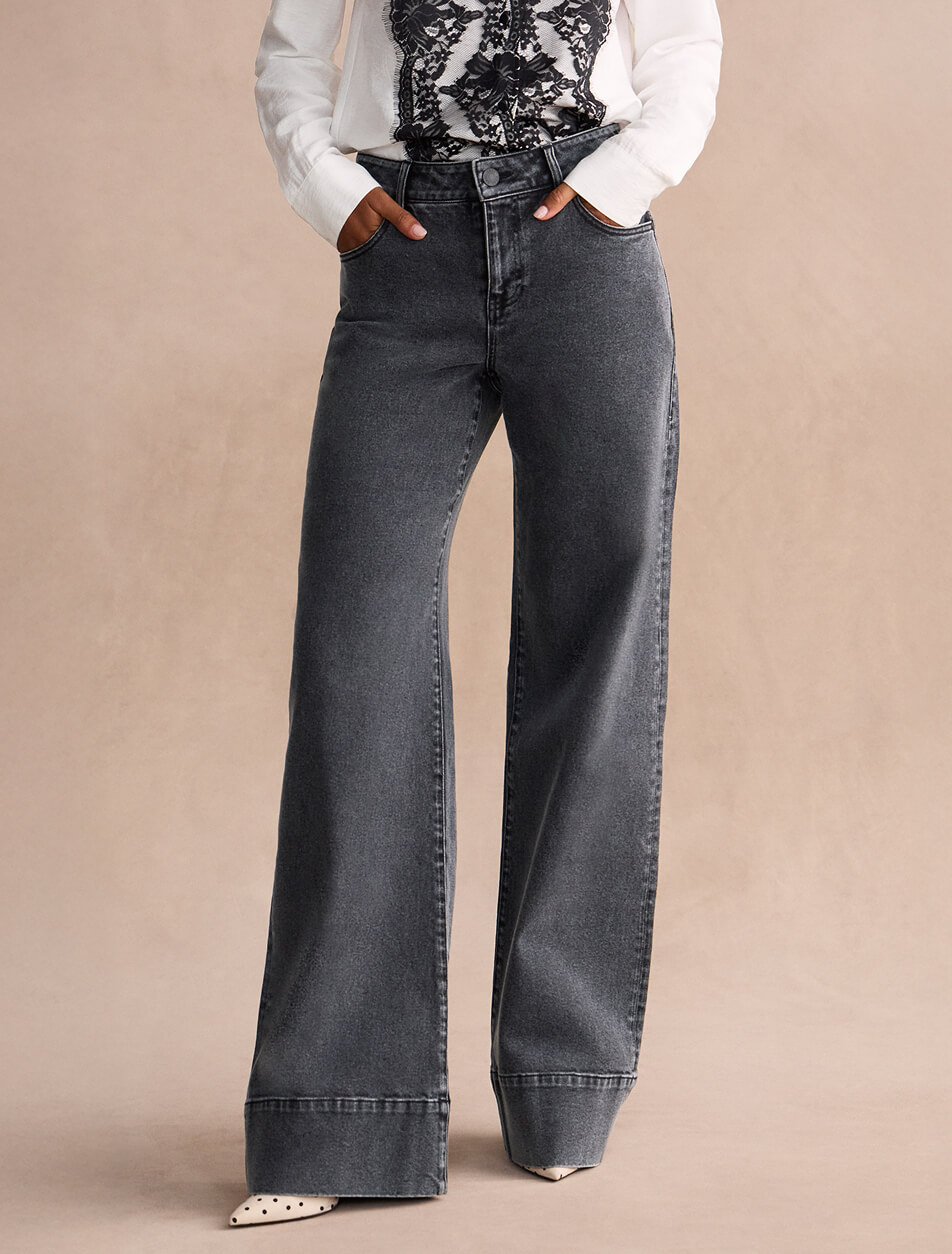 Model wearing the new Lennox Jean from the Winter New Arrivals Collection