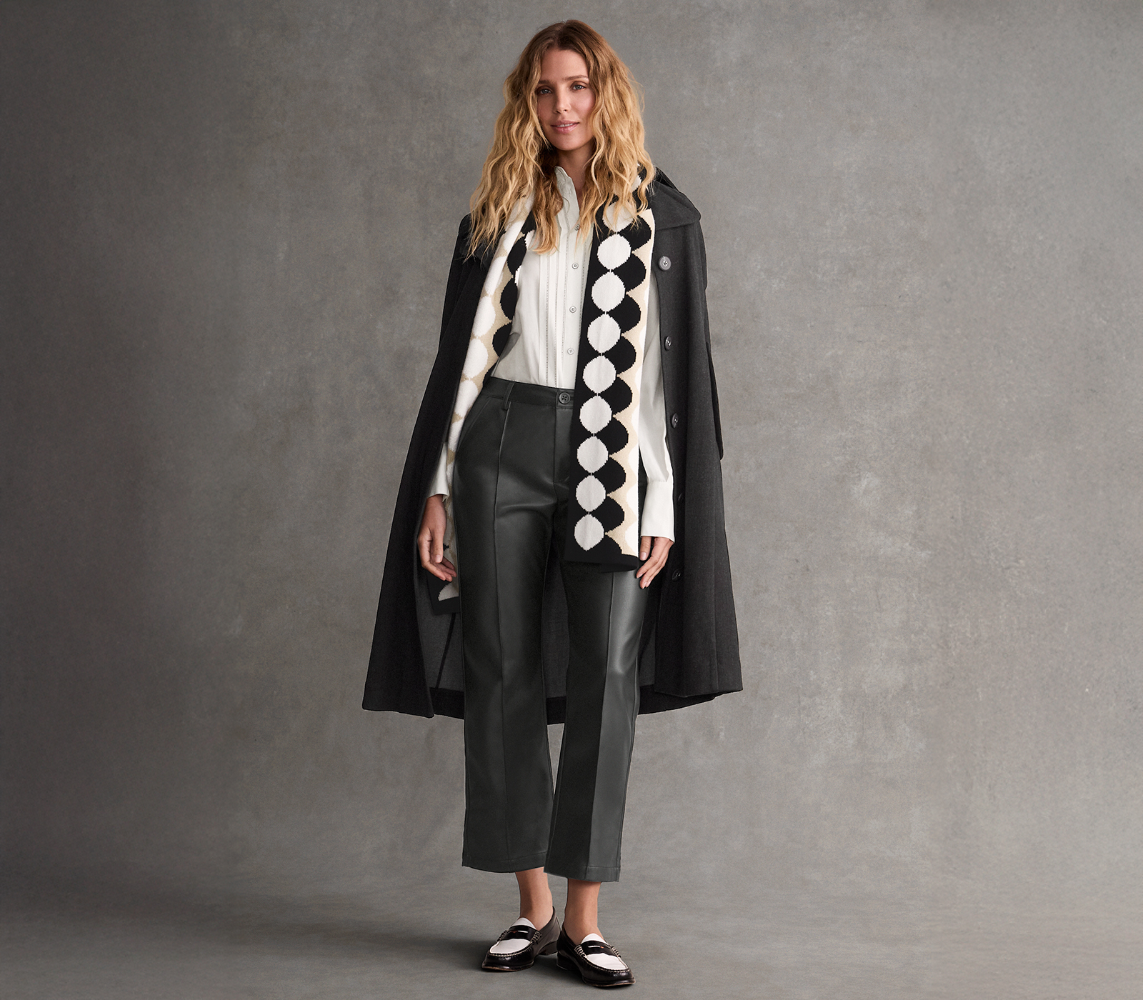 The Stevie Crop & Roundabout Scarf
